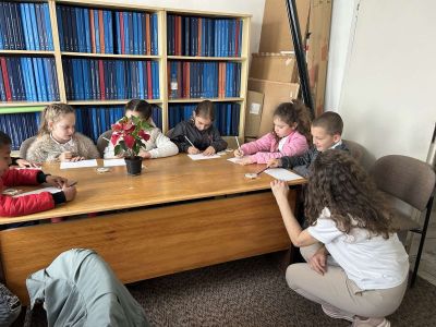Посещение на 1 а клас в Дирекция Бюро по труда, по случай 36 години Агенция по заетостта - ОУ Йордан Йовков - град Каварна
